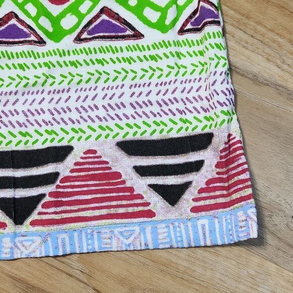 🔹️NWT Catch My I Multicolored Aztec Print Skirt XLarge - Picture 5 of 8